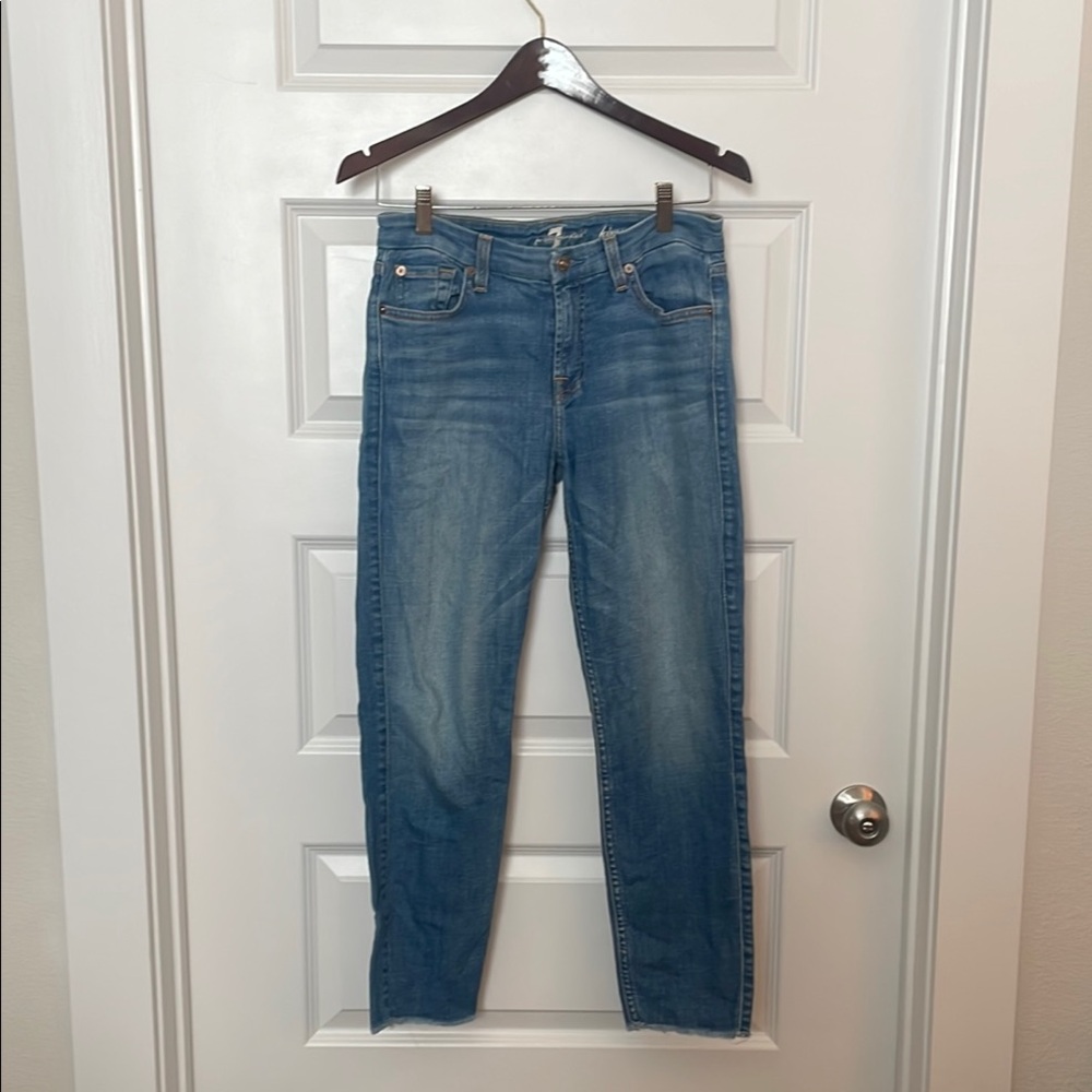 7 For All Mankind Blue Jeans